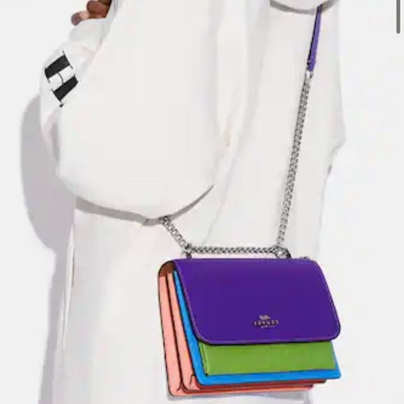 NWT Coach Klare colorblock crossbody bag - Picture 5 of 16